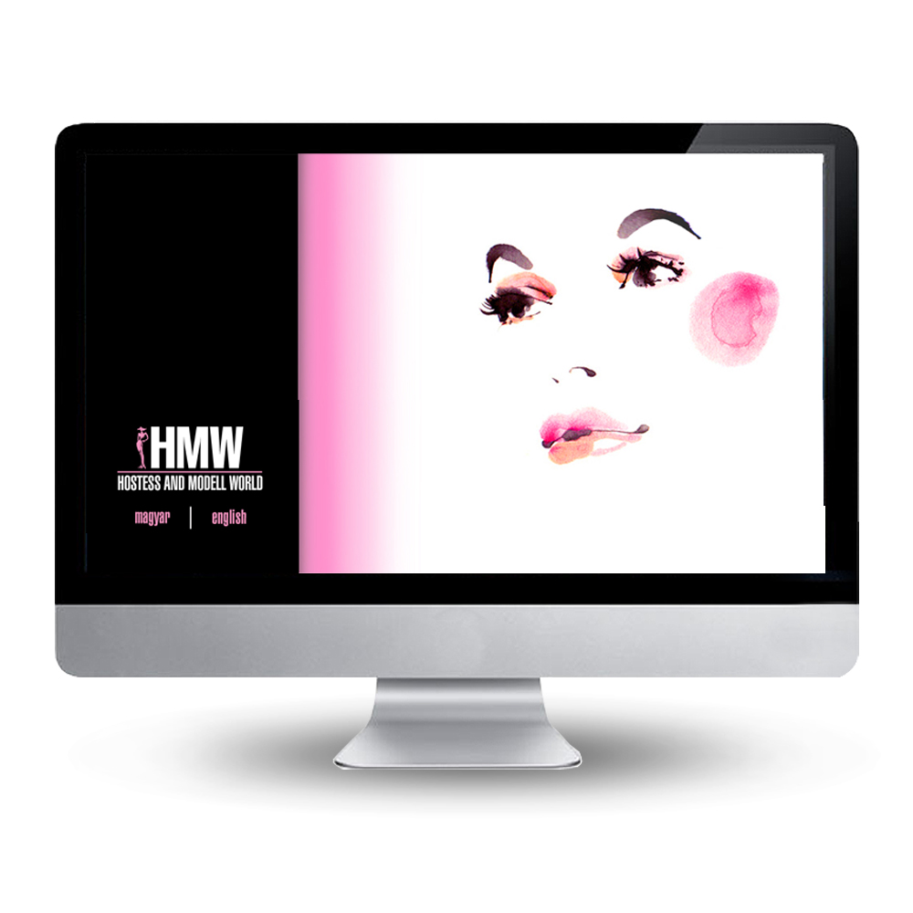 HMW modellügynökség weboldal
